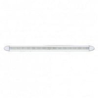 United Pacific - 14 LED 6" Slim Light Bar - Blue LEDs (Clear Lens)