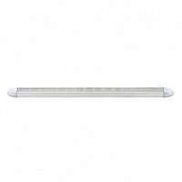 United Pacific - 14 LED 6" Slim Light Bar - Blue LEDs (Clear Lens)