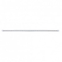 United Pacific - 28 LED 12" Slim Light Bar - Amber, Blue, Red or White LEDs (Clear Lens)