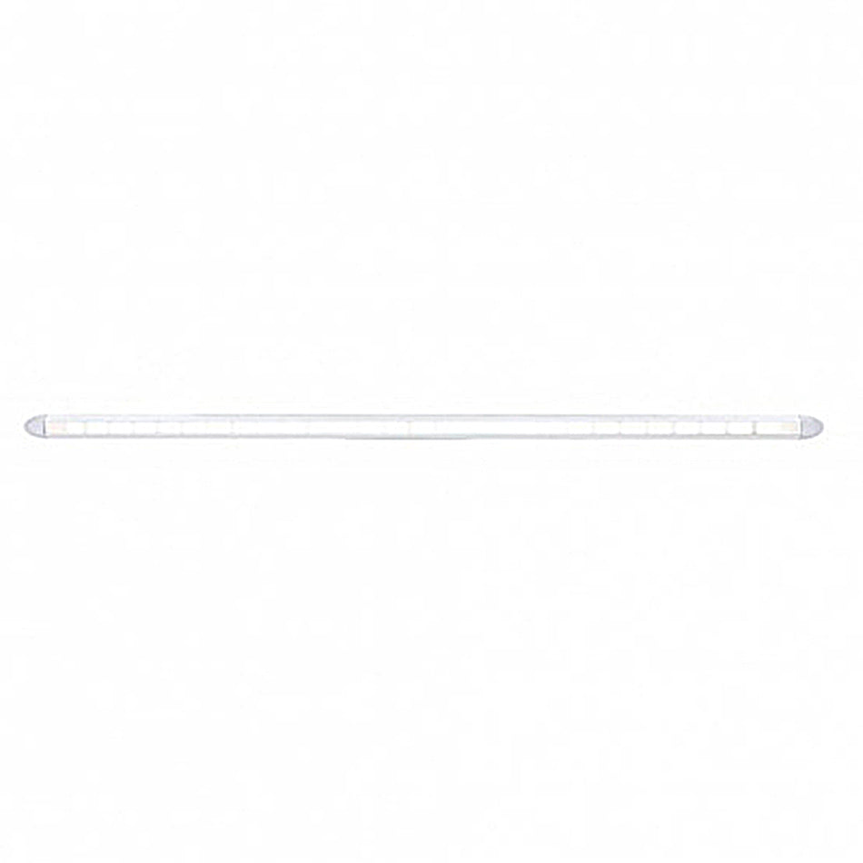 United Pacific - 28 LED 12" Slim Light Bar - Amber, Blue, Red or White LEDs (Clear Lens)