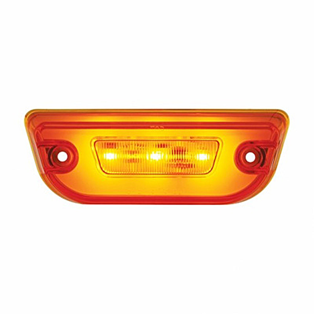 11 LED GloLight Cab Light For Peterbilt 579 & Kenworth T680/T770/T880 - Amber LEDs (Amber Lens)