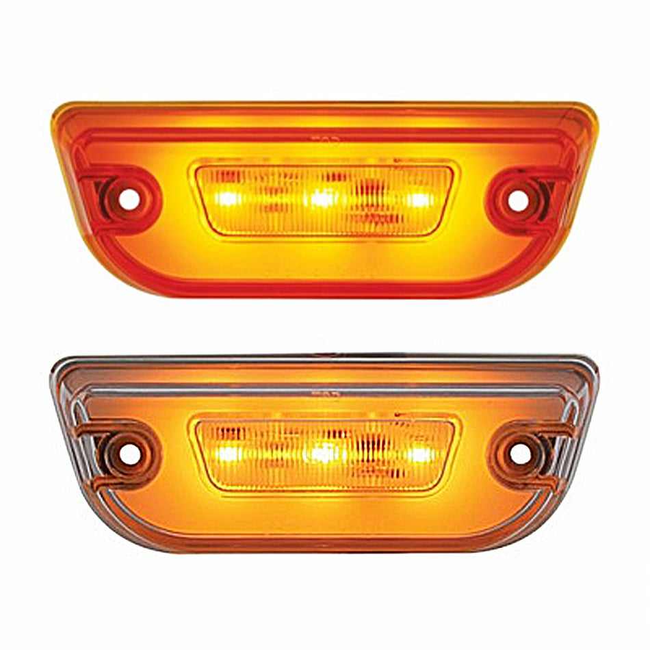 11 LED GloLight Cab Light For Peterbilt 579 & Kenworth T680/T770/T880 - Amber LEDs (Amber Lens)