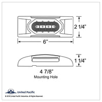 16 LED Reflector Clearance/Marker Light w/ Chrome Bezel - Amber or Red LEDs (Amber, Red or Clear Lens)