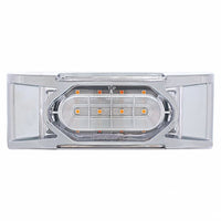 16 LED Reflector Clearance/Marker Light w/ Chrome Bezel - Amber or Red LEDs (Amber, Red or Clear Lens)