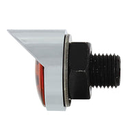 3 High Power LED 1" Clearance/Marker Light w/ Visor - Amber or Red LEDs (Amber or Red Lens)