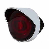 3 High Power LED 1" Clearance/Marker Light w/ Visor - Amber or Red LEDs (Amber or Red Lens)