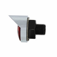 3 High Power LED 1" Clearance/Marker Light w/ Visor - Amber or Red LEDs (Amber or Red Lens)