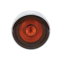 3 LED 1" Dual Function Auxiliary/Utility Light w/ Visor - Amber LEDs (Amber or Clear Lens)