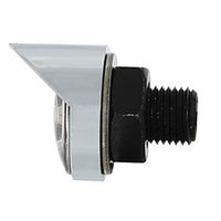 3 High Power LED 1" Clearance/Marker Light w/ Visor - Amber, Blue, Red or White LEDs (Clear Lens)