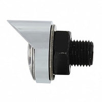 3 High Power LED 1" Clearance/Marker Light w/ Visor - Amber, Blue, Red or White LEDs (Clear Lens)