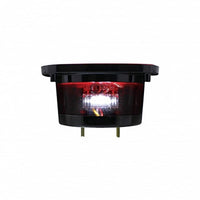 LED GloLight Universal Combination Tail Light With or Without License Light - Red LEDs (Red Lens)
