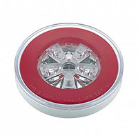 United Pacific - 18 LED 4" Round GloLight (Stop, Turn & Tail) - Amber or Red LEDs (Amber or Red Lens)