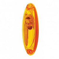 3 Amber LED Reflector Cab Light For 2008-2017 Freightliner Cascadia - Amber LEDs (Amber or Clear Lens)