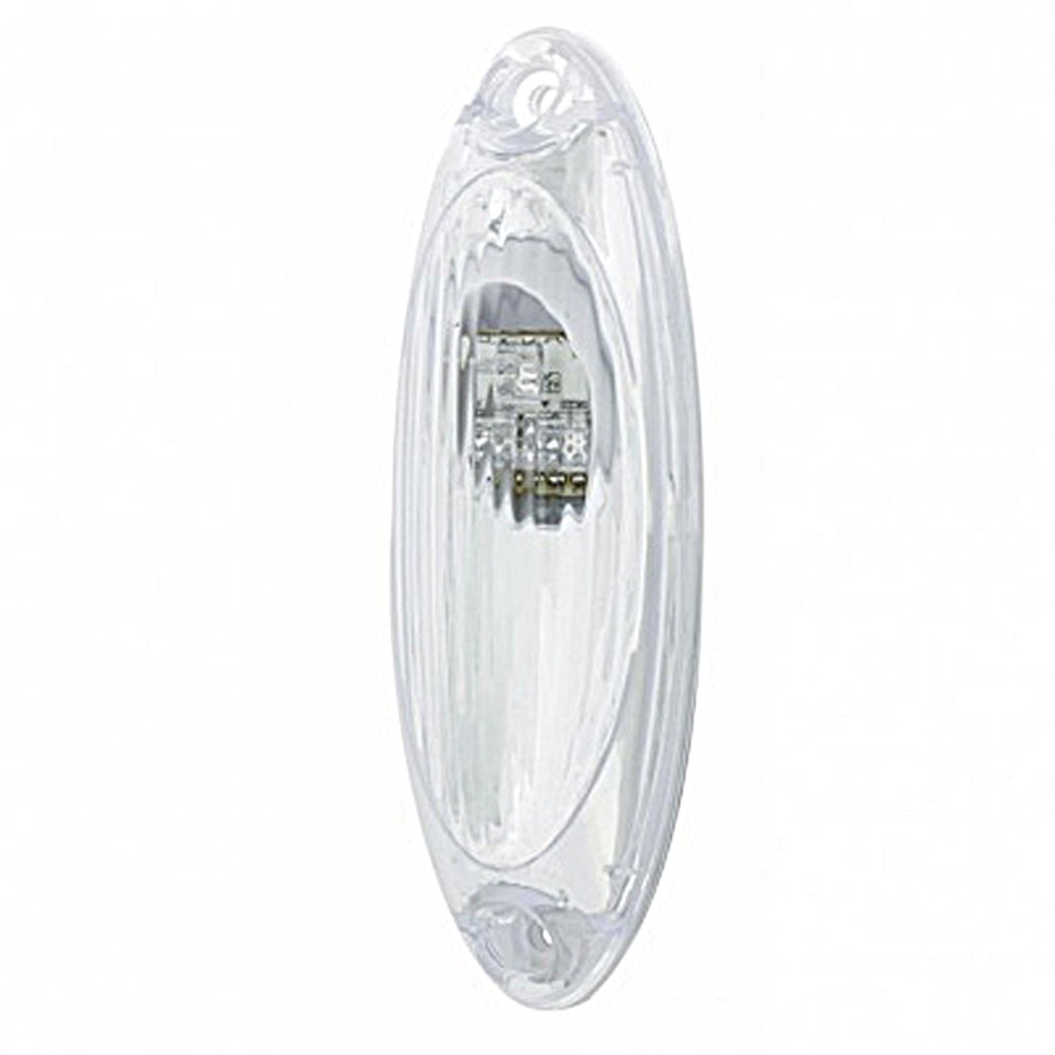 3 Amber LED Reflector Cab Light For 2008-2017 Freightliner Cascadia - Amber LEDs (Amber or Clear Lens)