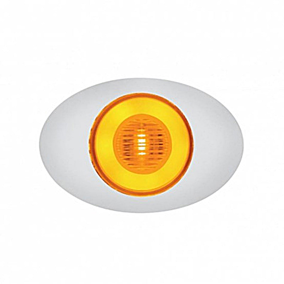 5 LED M3 Millennium GloLight Clearance/Marker Light - Amber or Red LEDs (Amber, Red or Clear Lens)
