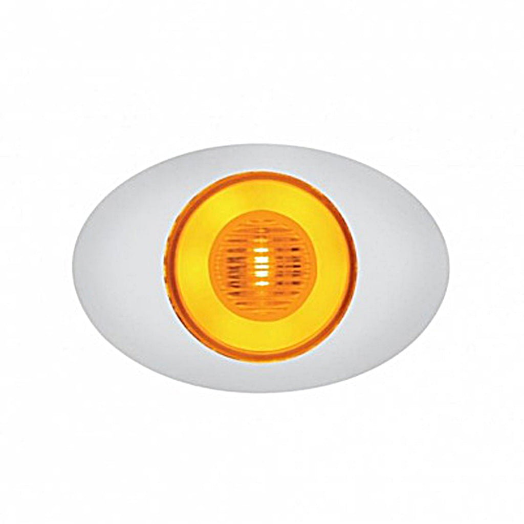 5 LED M3 Millennium GloLight Clearance/Marker Light - Amber or Red LEDs (Amber, Red or Clear Lens)