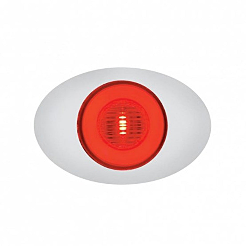 5 LED M3 Millennium GloLight Clearance/Marker Light - Amber or Red LEDs (Amber, Red or Clear Lens)