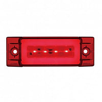 16 LED Rectangular GloLight Clearance/Marker Light With or Without Bezel - Amber or Red LEDs (Amber or Red Lens)