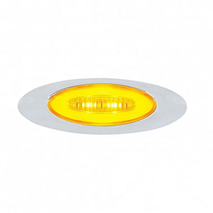 6 LED M5 Millennium GloLight Clearance/Marker Light - Amber or Red LEDs (Amber, Red or Clear Lens)