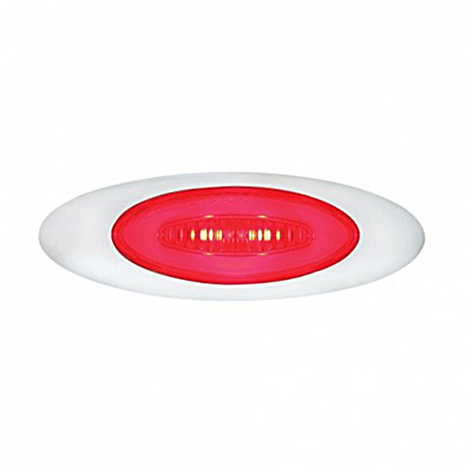 6 LED M5 Millennium GloLight Clearance/Marker Light - Amber or Red LEDs (Amber, Red or Clear Lens)
