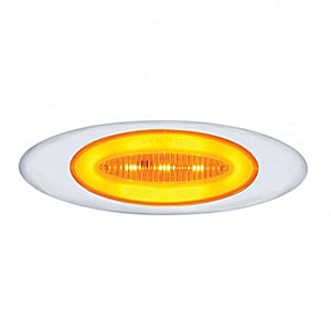13 LED M1 Millennium GloLight Clearance/Marker Light - Amber or Red LEDs (Amber, Red or Clear Lens)