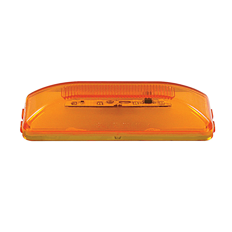 10 LED Rectangular GloLight Clearance/Marker Light - Amber or Red LEDs (Amber, Red or Clear Lens)