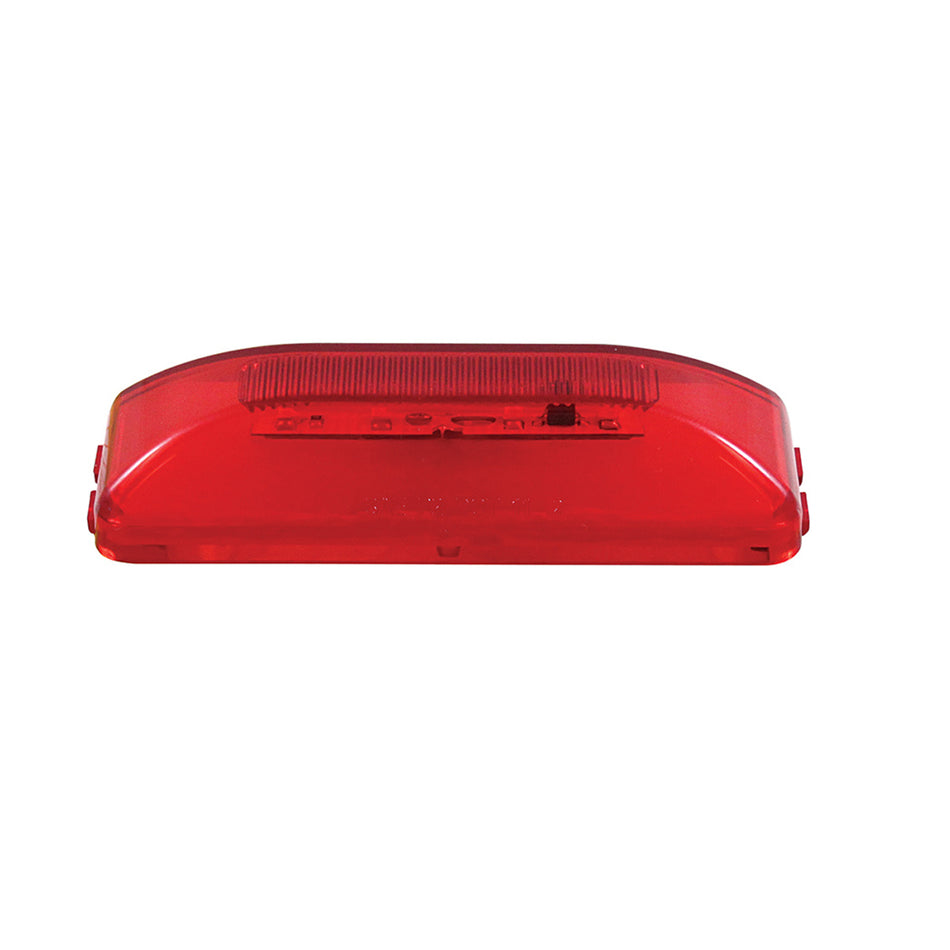 10 LED Rectangular GloLight Clearance/Marker Light - Amber or Red LEDs (Amber, Red or Clear Lens)