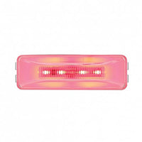 10 LED Rectangular GloLight Clearance/Marker Light - Amber or Red LEDs (Amber, Red or Clear Lens)