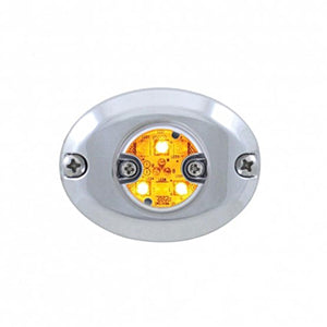 United Pacific - 6 LED 1" Warning Light - Split Color