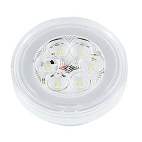 United Pacific - 21 LED 4" GloLight Back-Up Light - White LEDs (Clear Lens)