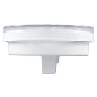 United Pacific - 21 LED 4" GloLight Back-Up Light - White LEDs (Clear Lens)
