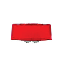 9 LED 2-1/2" Round GloLight Clearance/Marker Light - Amber or Red LEDs (Amber or Red Lens)