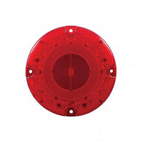 United Pacific - 32 LED 7" GloLight Stop, Turn & Tail Light - Red LEDs (Red Lens)