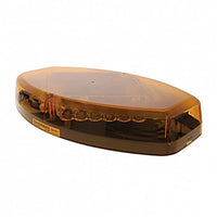 United Pacific - 24 LED Crystal Warning Light Bar - Amber LEDs (Amber Lens)