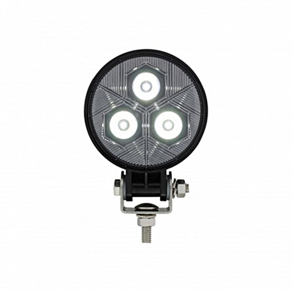 United Pacific - 3 High Power LED Round Compact Work Light