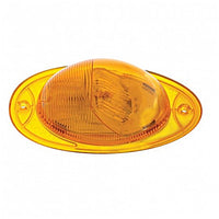 7 LED Turn Signal Light For 2008-2017 Freightliner Cascadia w/ Dome Lens - Amber LEDs (Amber or White Lens)