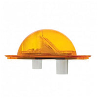 7 LED Turn Signal Light For 2008-2017 Freightliner Cascadia w/ Dome Lens - Amber LEDs (Amber or White Lens)