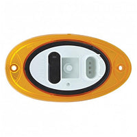 7 LED Turn Signal Light For 2008-2017 Freightliner Cascadia w/ Dome Lens - Amber LEDs (Amber or White Lens)