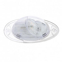 7 LED Turn Signal Light For 2008-2017 Freightliner Cascadia w/ Dome Lens - Amber LEDs (Amber or White Lens)