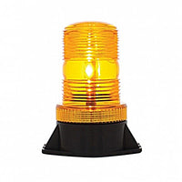 3 High Power LED Micro Beacon Light - Magnet or Permanent Mount - Amber LEDs (Amber Lens)