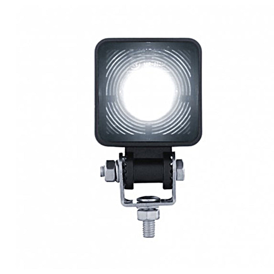 United Pacific - 1 High Power 10-Watt LED Square Mini Work Light - 800 Lumens