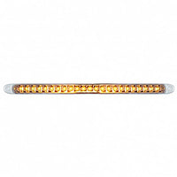 23 SMD LED 17-1/4" Reflector Turn Signal Light Bar Only (Stop, Turn & Tail) - Amber or Red LEDs (Amber, Red or Clear Lens)