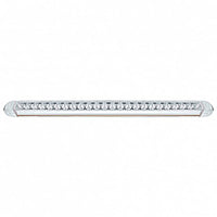 23 SMD LED 17-1/4" Reflector Turn Signal Light Bar Only (Stop, Turn & Tail) - Amber or Red LEDs (Amber, Red or Clear Lens)