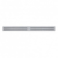 Chrome Top Mud Flap Plate With Four 19 LED 24" Reflector Light Bars - Red LEDs (Red or Clear Lens)