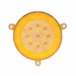 21 LED GloLight Daytime Running Light For 2005-2010 Freightliner Century - Amber LEDs (Clear Lens)