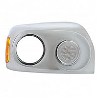 21 LED GloLight Daytime Running Light For 2005-2010 Freightliner Century - Amber LEDs (Clear Lens)