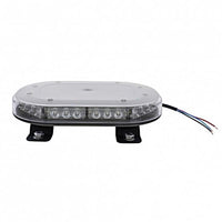 United Pacific - 30 High Power LED Micro Warning Light Bar - Amber LEDs (Amber Lens)