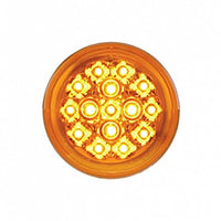 15 LED 2-3/8" Turn Signal Light For Harley Motorcycle - Amber LEDs (Amber, Clear or Smoke Lens)