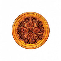 15 LED 2-3/8" Turn Signal Light For Harley Motorcycle - Amber LEDs (Amber, Clear or Smoke Lens)
