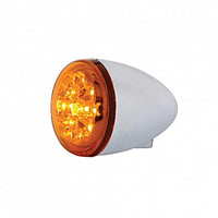 15 LED 2-3/8" Turn Signal Light For Harley Motorcycle - Amber LEDs (Amber, Clear or Smoke Lens)